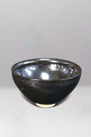 元‧黑滴釉碗
