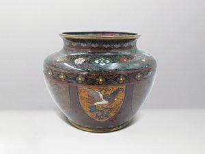 民國‧景泰藍花罐